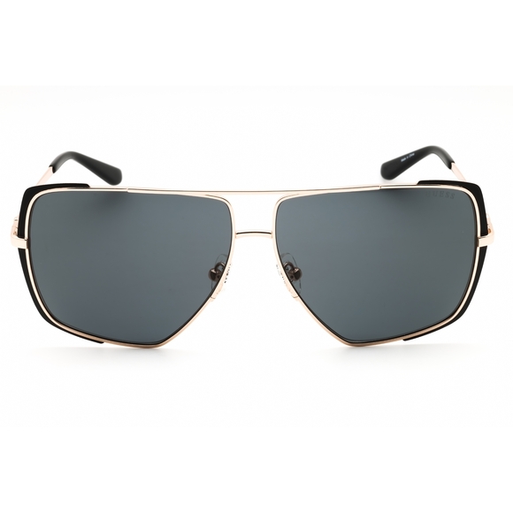 NWT Guess GU00220-02A Matte Black Oversized 62mm Sunglasses